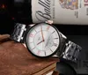 TS высококачественный модный роскошный мужской часы Top Tho Top Brand Swiss Designer Quartz Movement Steel Band Calendar 1853