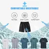 Survêtements pour hommes grande taille 2XL-9XL hommes d'été de haute qualité polyamide glace-sensation soyeuse ensemble mâle bleu blanc t-shirt short respirant