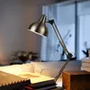 Bordslampor lång arm vikande liten lampa öga skrivbord college sovsal studie arbete läsning sovrum sovrum lampleble