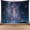 Galaxy Celestial Halı Duvar Asma Yıldız Kurt Hippi Çadır Psychedelic Boho Dekor Ev Odası Dekorasyon Yatak Odası Duvar Halı J220804
