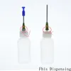 Luer Lock Bottles Nep Tip Plastic Applicator Squeeze 30ml/50ml Tip Blunt Tip 14G طول أنبوب 10 سم وغطاء ختم