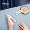 Chat toilettage fournitures de nettoyage pour animaux de compagnie avec lumière LED anti-sang position chat chien coupe-ongles