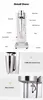 MS1 Electric Milk Frothers Bar Single Double Heads Groups Shaker Blender Mixer Stainless Steel 220V 110V