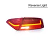 Car Rear Running Tail Light For Audi A5 2010-2016 DRL Brake + Reverse + Fog Taillight Assembly Auto Accessories