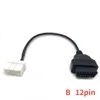 Auto Männlich Weiblich Stecker Für Tesla modell 3/Y/X/S OBD II Diagnose Harness Adapter Kabel draht 26pin 20pin 12pin