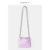 Dameszak 2020 Koreaanse versie Nieuwe Daisy Messenger Polyester Cloth Literatuur en kunst Veelzijdige Drawstring Dames Groothandel