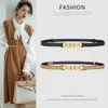 Topselling Women's Leather Belts Top Quality Thin Chain for Dress Skirt Classic Luxury Waistband