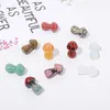 Natural Crystal 1,5 tums svampkonst DIY Carving Piece Gem Desktop Decoration Creative Ornament