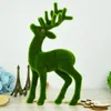 Decorative Flowers & Wreaths Artificial Grass Turf Deer Simulation Lichen Creative Fake Animals Desk Home Decor Flower Moss For ChristmasDec