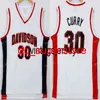 MENS KNIGHTS STEPHEN CURRY 30 CHEMISSION DE BASKETBALL du lycée Davidson Wildcat College cousu chemises de basket-ball