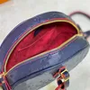 حقيبة يد كلاسيكية Boite Chapeau Souple Mm منقوشة من الجلد المحبب حقيبة كتف بسحاب للنساء والرجال