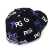 Unisex PG Golf Hat Royal Blue eller White Colors Sport Baseball Cap Outdoor Sports Leisure Peaked Caps