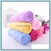 Shower Caps Bathroom Accessories Bath Home Garden 6 Colors Soft Towel Magic Quick Dry Hair Microfiber Drying Comfortable Turban Wrap Hat S