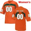 Nik1 Stitched Custom 5 N'Kosi Perry 52 Ray Lewis 55 Shaquille Quarterman 6 Mark Pope Miami Hurricanes College Men Women Youth Jersey