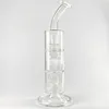 두껍고 안정적인 11 인치 vapexhale hydratube 유리 물 담뱃대 evo 증발기 bong gb347 용 브래킷이있는 2 percs