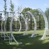 DIY Grand Event Iron Sunshine Board Arques de casamento Party Party Beddrops Props T estágio T estágio grande Arch Road Road Líder Flor Ward Wall Stand adereços