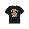 Acme de la vie adlvカップルの男性と女性のドーナツボーイズ 'プリントルース半袖Tシャツ7 TシャツファッションTシャツ