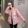 Parka rembourrée à col montant pour femme, nouveau Style coréen, manteau d'hiver en pain, L220725, 2022