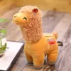 Sevimli 3545cm renk alpaca lama kucak bebek sargı bebek sargı bebekleri Japon yumuşak peluş çocuklar için doğum günü hediyesi j220729