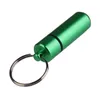 Keychains Multifunctional Key Chain Outdoor Aluminum Alloy Bottle Keychain Hanging Mini Waterproof Small Pot Emergency MedicineKeychains Fie