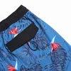 Pantaloncini da bagno pantaloncini bermuda 4way elastica surf spiaggia regulr comfort nuoto classico impermeabile a secco a secco polyster