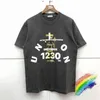 Stampa pasta sfoglia RRR123 T-shirt Uomo Donna Alta qualità 123 Numero Lettera Uomo Top oversize Tee manica cortaT220721