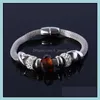 Bedelarmbanden kristallen armband bangle hart blauw voor vrouwen sieraden kraal hjewelry drop levering sieraden dhjo7