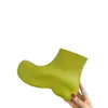 Brand shoes avocado rain boots same rain shoes thick soles versatile Martin boots Couples
