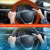 Steering Wheel Covers Auto Heated Cover Universal Size Quickly Heating Driving Hands Warmth Protection CoverSteering