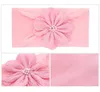 12 Kolory Baby Girl Nylon Flower Headband Moda Miękkie Cukierki Kolor Bohemia Bow Akcesoria do włosów niemowląt