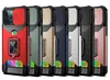 Case di cavendario con anello del supporto per carta magnetica ibrida per iPhone 14 pro max 13 12 11 xs xr x 8 7 più supporto magnetico resistente a shock cover