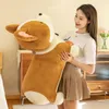 2022 Super Cute Cartoon Corgi Peluche Big Fat Dog Doll Cuscino per dormire Cucciolo Bambola per ragazza Regalo per bambini 35 pollici 90 cm