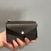 Diseñador Fashion Fashion Womens Mini Zippy Organizer Bag Card Sporter Moned Purse Beuch Peuch Baquetas Bolsas de llavero Billet de embrague204f