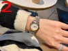 Womens Luxury Watch med Diamond 28mm Fashion Watches Montre Luxe Titanium Steel Strap ZF Factory