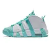 homens mulheres Uptempo Basketball Shoes University Blue Bred Island Green Light Aqua Sunset treinador masculino