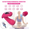 Sex Toy Toy Massager Controle remoto Remoto Vibrador vest￭vel Frequency Convers￣o Dildo feminino G-Spot Clitoris Estimula￧￣o Toys vibrat￳rios 18 adultos ro2q