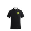 FC Nantes Men and Women's Polos القميص المتطور تمشيط القطن مزدوج حبة الصلبة T-Shirt