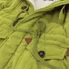 秋の冬の子供ジャケットガールズボーイズジャケットフード付きフェイクファーカラーキッズアウターウェア