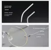 Mens Sunglasses Fashion Ins Net Red Same Men and Women Reading Glasses Different shapes Blue Light Glasses Rimless Frameless Optical