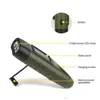 Mini Emergency Hand Crank Dynamo Solar Ficklampa Uppladdningsbar LED Lampor Laddning Kraftfull Torch För Utomhus Camping Bergbeklimmen DNMS1