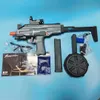 2022 Nuevo MP5K Uzi Toy Gun Gun Splash Water Ball Gol Gun Children Adult Toys CC2