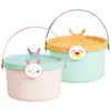 Enveloppe cadeau portable mignon seau Box Box Kids Toys Conteneur pour le mariage Favor CenterPieceCift