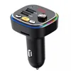 C20 Bluetooth Car Mp3 Player Chargers Support TF Card e U Disk Carro Transmissor Mãos Chamadas de Rádio Duplo USB Porta