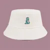 Bérets 2022 coton dessins animés dinosaure seau chapeau pêcheur voyage en plein air casquette de soleil chapeaux pour hommes et femmes 65bérets