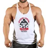 Muscle Vest Bodybuilding Stringer Running Vest Marque Couleur Vêtements Gyms Débardeur Hommes Fitness Chemise Sans Manches Coton Peigné 220527