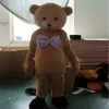 2022 Halloween Brown Teddy Bear Mascot Costume Cartoon animal theme character Christmas Carnival Party Fancy Costumes Adults Size Outdoor Outfit