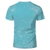 Sublimation Tees Shirts Heat Transfer Blank Bleach Shirt Bleached Polyester T Shirts US Men Women Party Supplies GC A