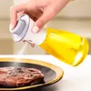 Push-type brandstofinjector kruiden flesgereedschap stofbestendig en oliebestrijding groot kaliber barbecue spuiter olijfolie spray fles