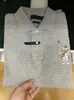 New High Quality American Men's Lapel Bear Shirt with Embroidered Boating Bear Men and Women Designer Short Sleeve S-5XL