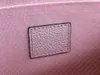 M80498 FELICIE POCHETTE مصمم المرأة عبر الجسم سلسلة رفرف حقيبة Empreinte محفظة جلدية مغلف مخلب حامل بطاقة مضغوطة Zippy Coin